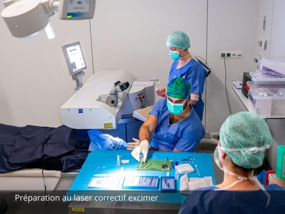 chirurgie laser des yeux lasik